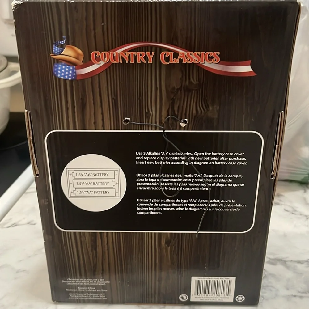 COUNTRY CLASSICS TABLETOP JUKEBOX Musical Collectible Wurlitzer Nostalgic NEW